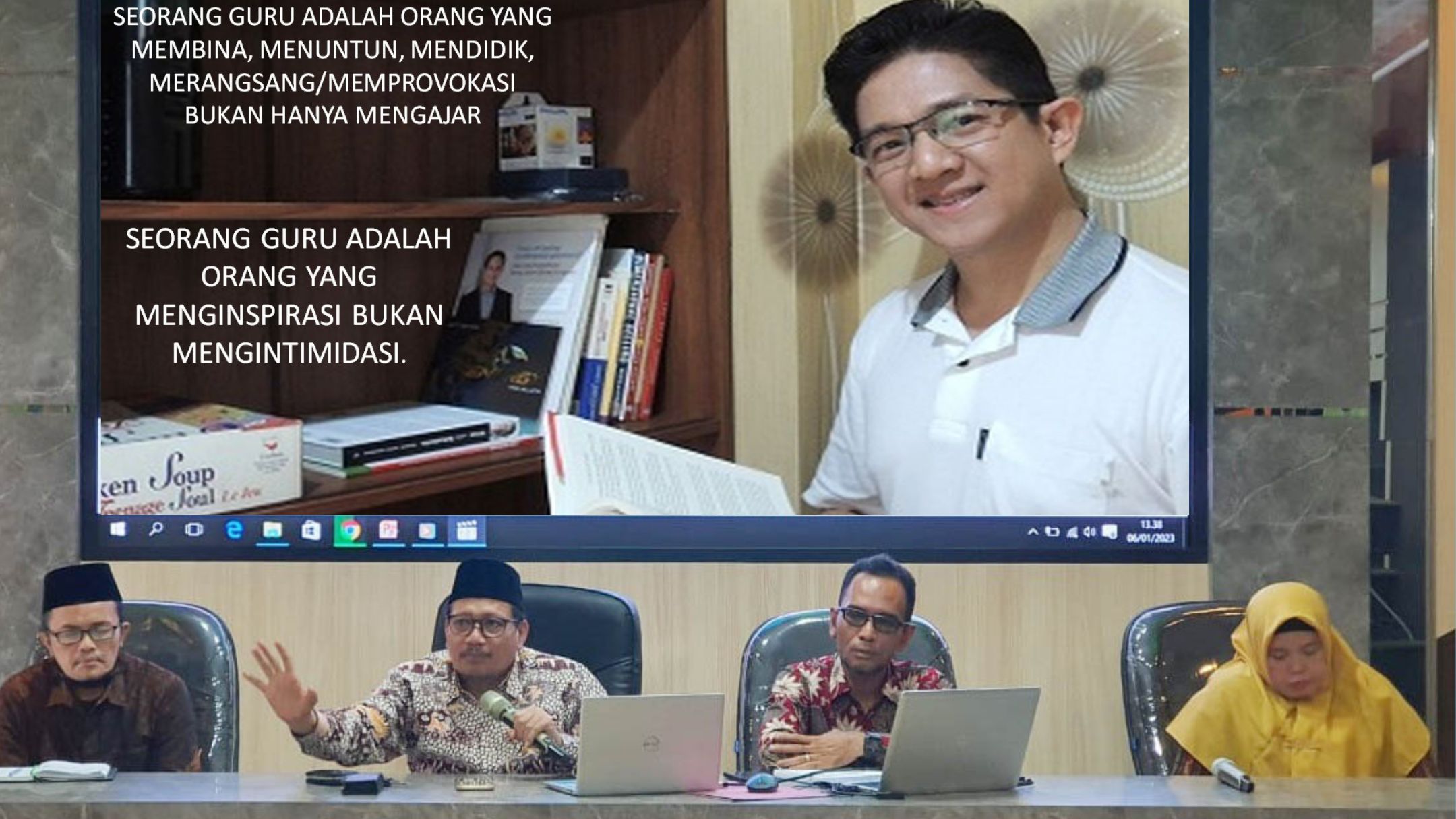 RAPAT DINAS DAN PEMBINAAN GURU OLEH KEPALA SEKOLAH
