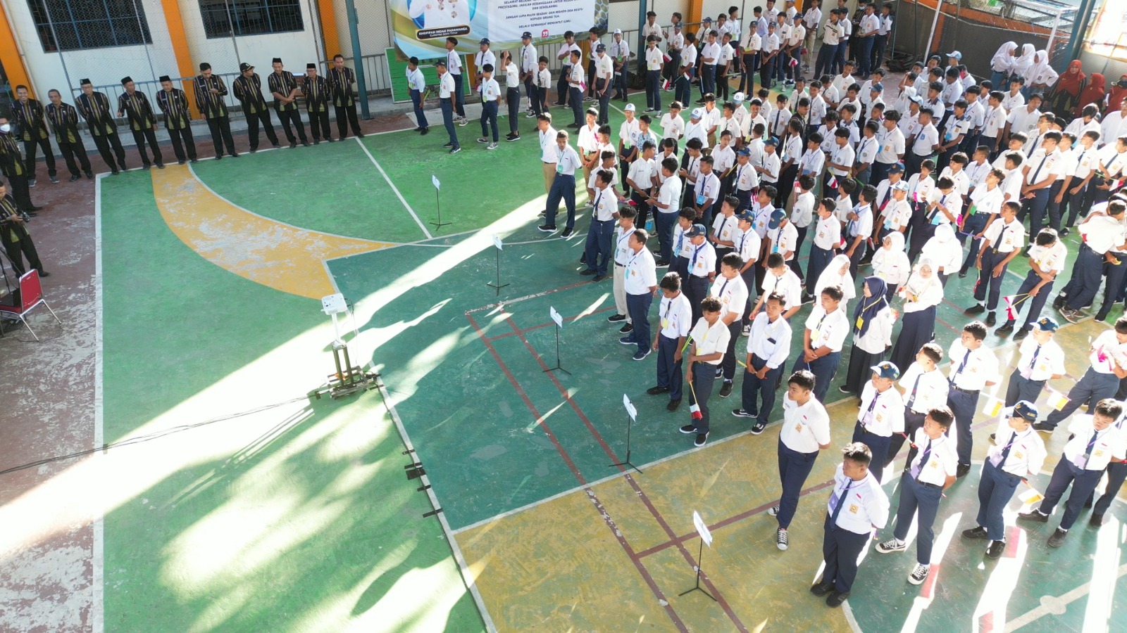 MPLS & ORPRAM (Masa Pengenalan Lingkungan Sekolah & Orientasi Pramuka) SMK N 1 Kalitengah Tahun Pelajaran 2023 – 2024