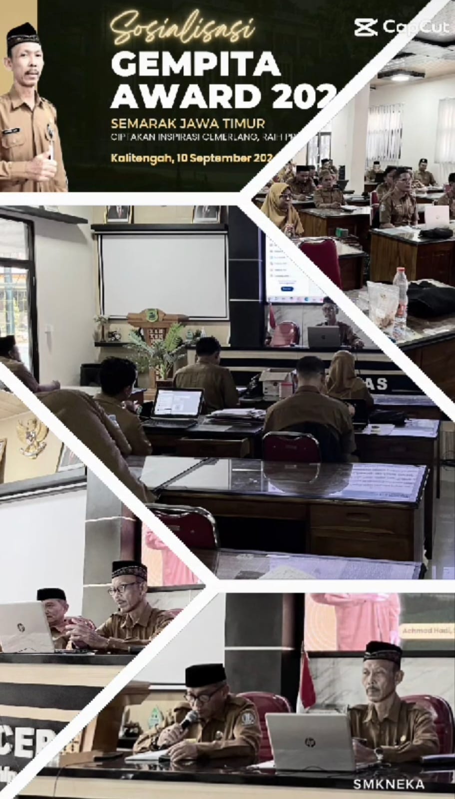 SOSIALISASI GEMPITA AWARD 2024 “SEMARAK JAWA TIMUR CIPTAKAN INSPIRASI CEMERLANG, RAIH PRESTASI”