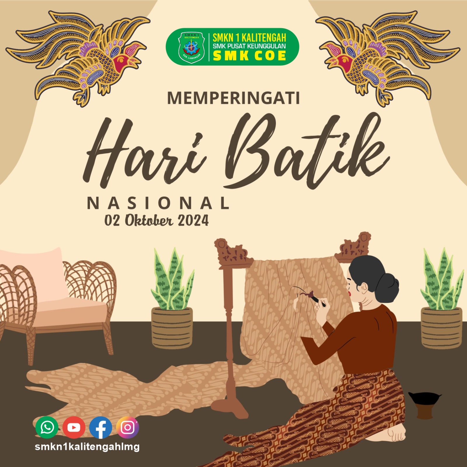 HARI BATIK NASIONAL ” 02 OKTOBER 2024″