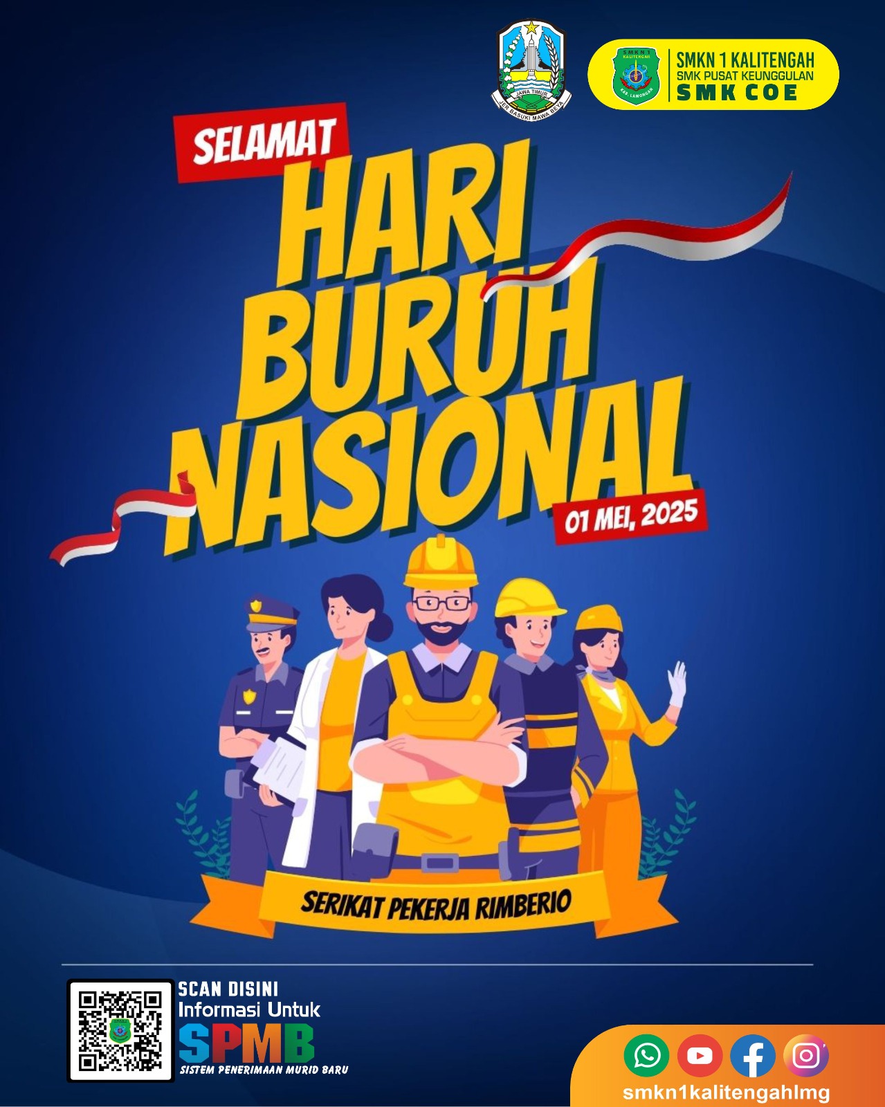 SELAMAT HARI BURUH NASIONAL