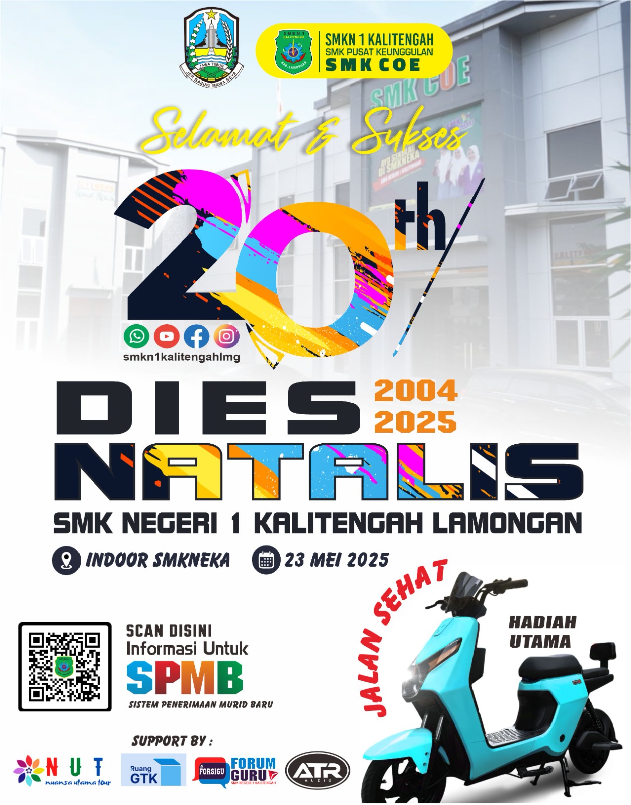 DIES NATALIS SMK NEGERI 1 KALITENGAH KE-20