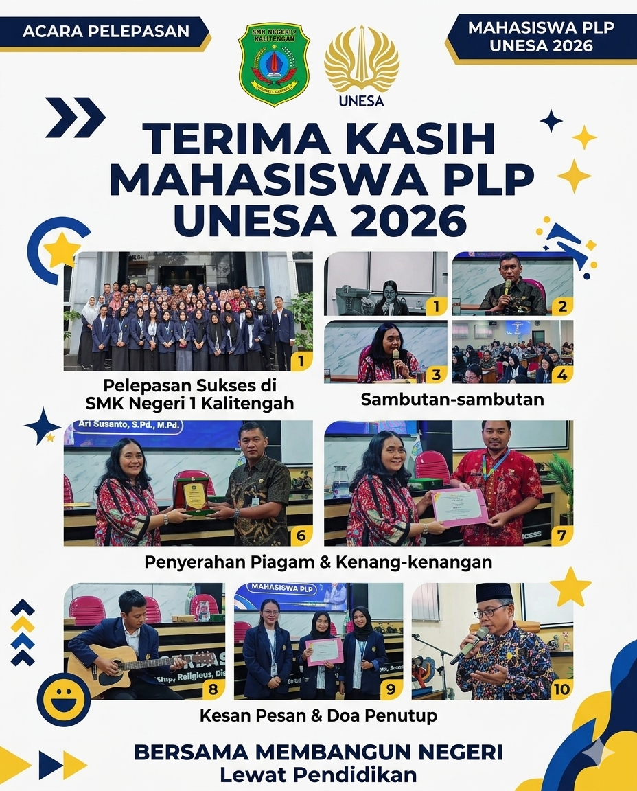 PELEPASAN  MAHASISWA PLP UNESA 2026