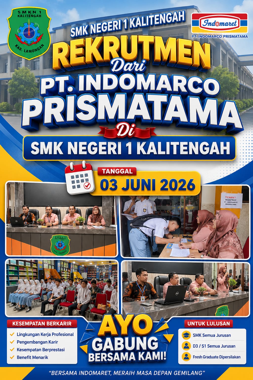 DIES NATALIS XXI & REKRUTMEN KERJA