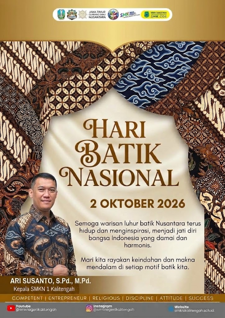 Peringatan Hari Batik Nasional 2026: Menguatkan Jati Diri Bangsa Melalui Warisan Luhur Nusantara