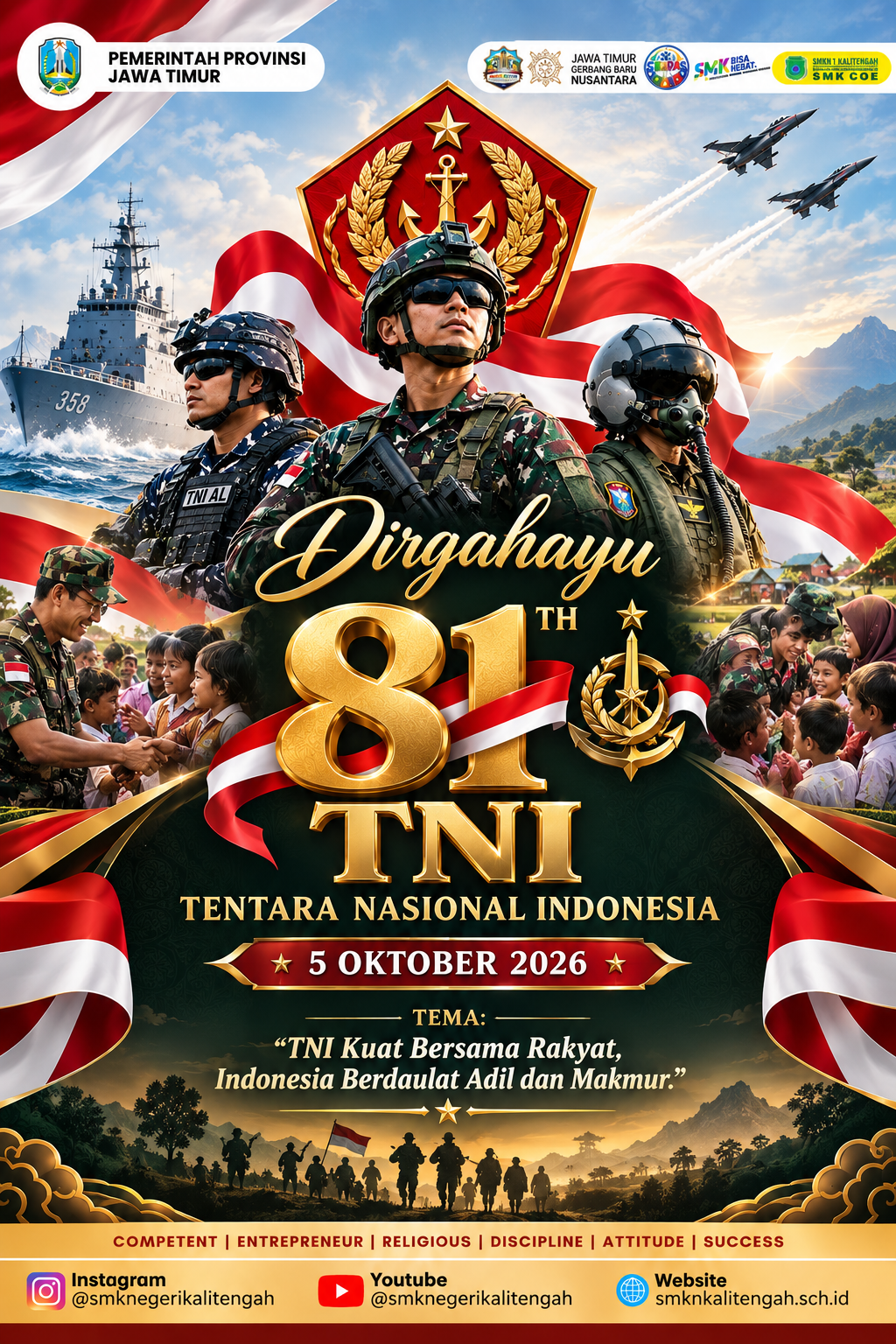 Dirgahayu Tentara Nasional Indonesia ke-81, 5 Oktober 2026