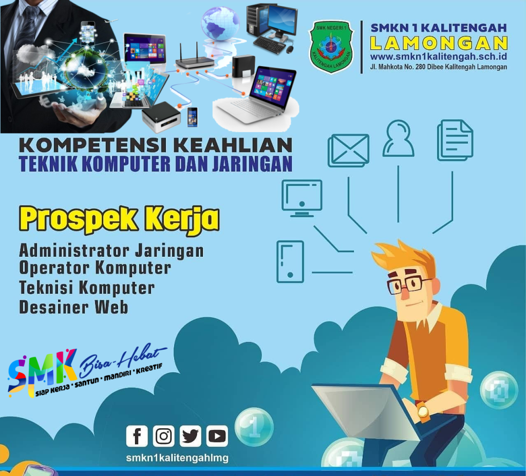 Infografis Teknik Komputer Jaringan