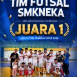 Selamat dan Sukses! Tim Futsal SMKNEKA Raih Gelar Juara 1 Liga Futsal Ikamala UINSA 2026