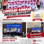 Tim Gerak Jalan Putri SMKN 1 Kalitengah Raih Juara Harapan 1 di Tingkat Kabupaten Lamongan